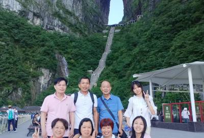 張家界康輝旅游7月份接待分享，好品質(zhì)，看的見，康輝品質(zhì)游！